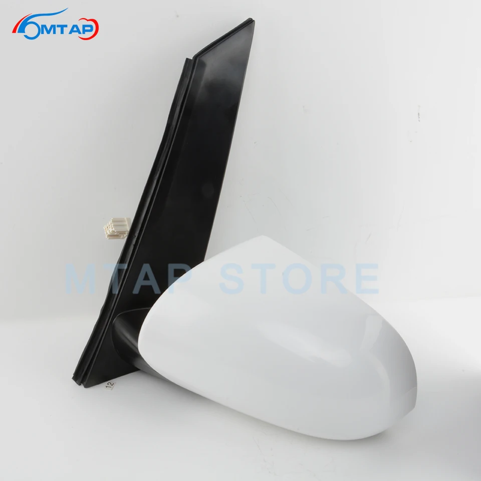 MTAP Car Exterior Rearview Door Mirror Assy For HONDA ODYSSEY RB1 2005 2006 2007 2008 5-PINS Blue Lens / White Lens