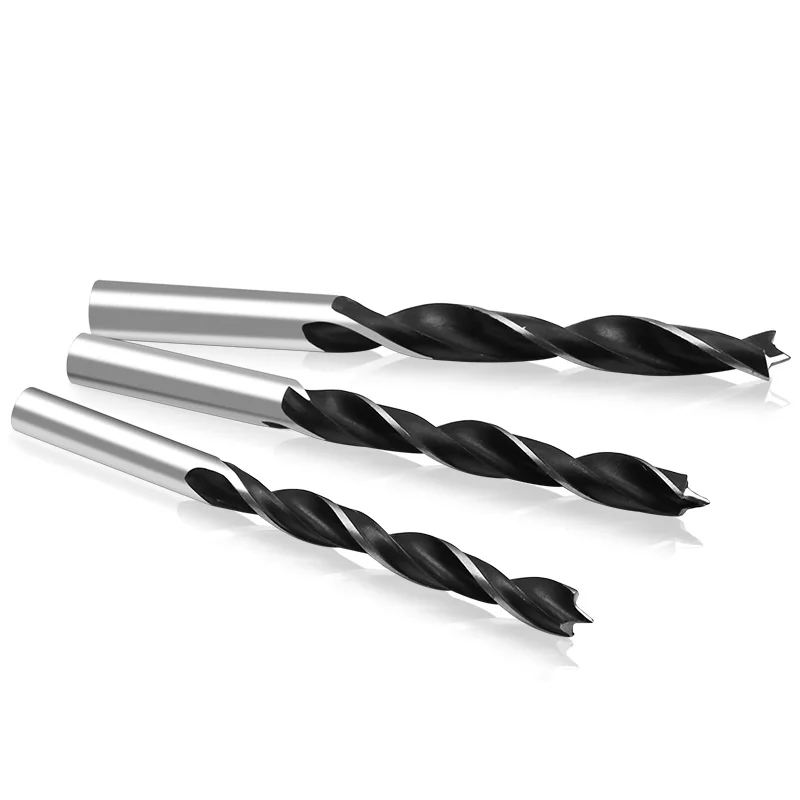 8pcs Rotonda Shank Legno Lavoro Punta del trapano Foro Seghe Cutter Tool Set Kit Per La Lavorazione del Legno Twist drill