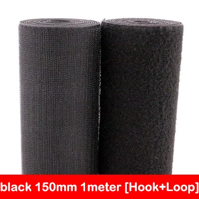 1Meter Schwarz Weiß Verschluss Band Haken Schleife Verschluss Band Magie Aufkleber Nylon Nähen DIY Keine Kleber 16/20/25/30/38/50/ 100/150mm – Detail 17