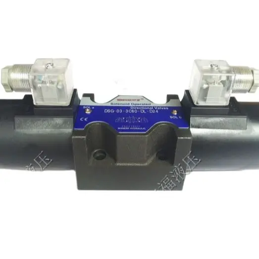 

10 diameter three-position four-way hydraulic solenoid directional valve DSG-03-3C60 voltage 24V 220V 12V 110V