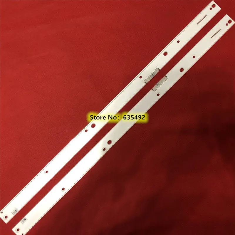 2PCS LED Strip 76 lamp For S_K7/7.5/9K_55_SFL70_L76 R76 LM41-00271A LM41-00274A UE55LS9500 BN96-39352B BN96-39353B UE55KS7500