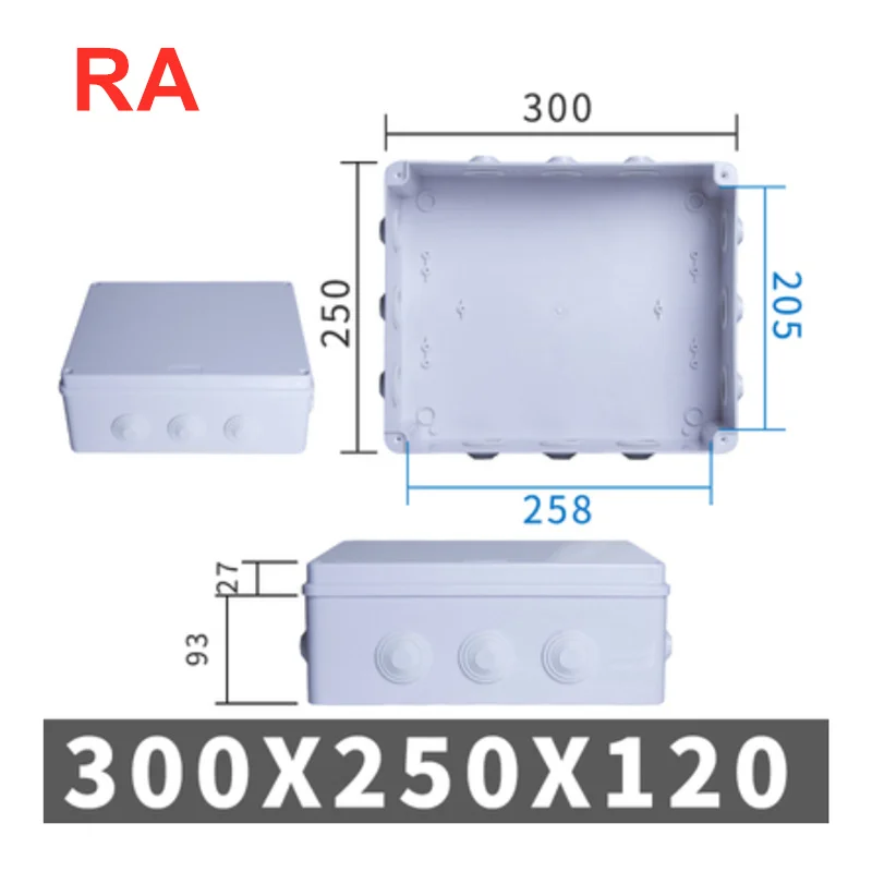 Variant: RA 300x250x120mm
