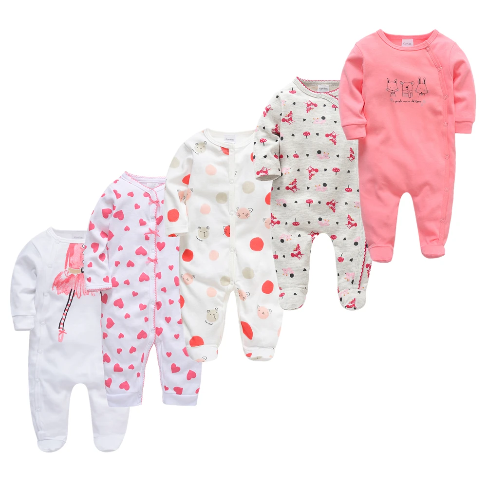 

Baby Girls Sleepwear Rompers Cartoon Roupas Bebe De Infant Baby Clothes Long Sleeve pajamas Toddler Jumpsuits Baby Boy overalls