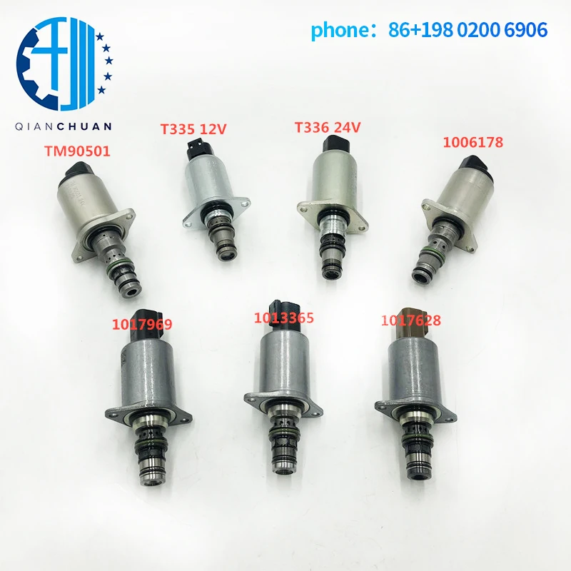 Excavator accessories Sany sy135205195215245365 proportional reducing solenoid valve tm90501