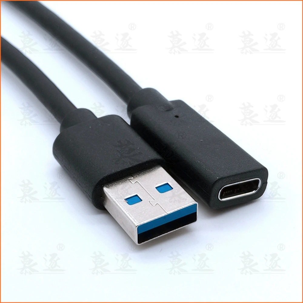 0.2m 1m USB 3.1 Type C Female To USB 3,0 Male Port Adapter Cable USB-C To Type One Pluger Converter For Android Mobile