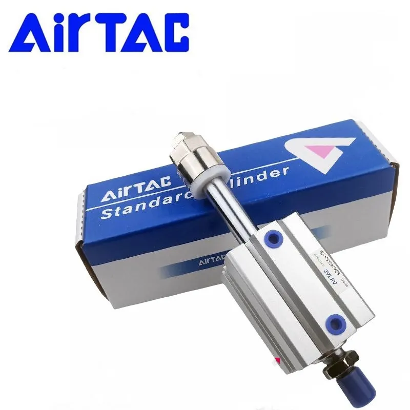 AIRTAC Thin cylinder with adjustable stroke SDAJ12X10-10S SDAJ12X20-10S SDAJ16X10-10S SDAJ20X10-10S SDAJ20X30-20S SDAJ20X20-10S