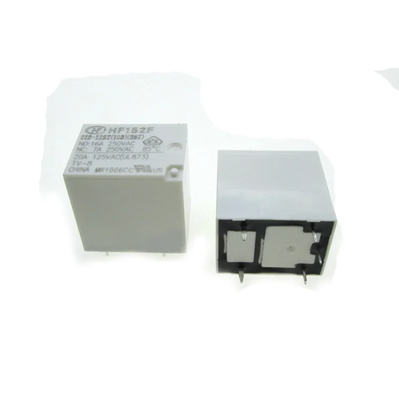 HOT NEW The car 12V relay HF152F-012-1ZST HF152F 012 1ZST HF152F0121ZST 12VDC DC12V 12V 16A 5PIN