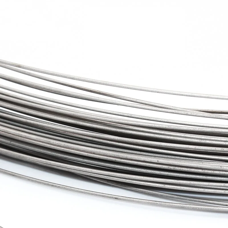 Dia 0.2mm to 3mm Pure titanium wire Grade 1 UNS Gr1 TA2 Pure Titanium Ti Wire Industry or DIY Material