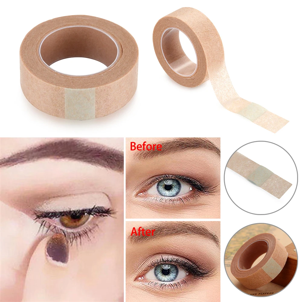 1/3 Roll Multipurpose Double Eyelid Tape Natural Invisible Single-Side Adhesive Eye lift Sticker Eyeshadow Eyeliner Makeup Tool