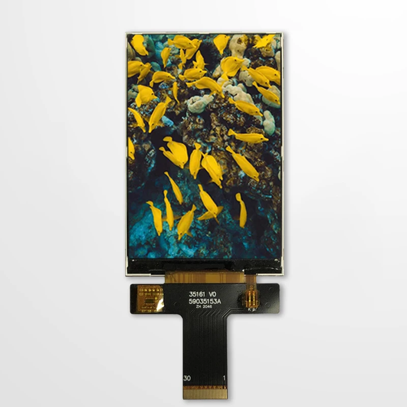 3.5 inch 640*960, ST7703, TFT LCD dsiplay, 4LANE MIPI IPS LCD module Full viewing angle high brightness, sunlight readable