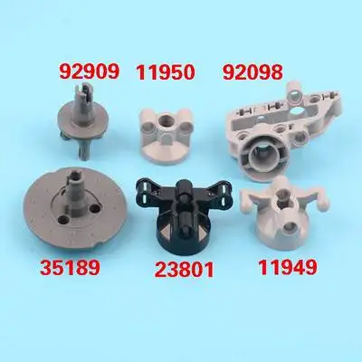 5Pcs/lot Steering Suspension Brake Disc 35189 MOC Building Blocks Bricks DIY Toys Parts Compatible for 11950 32494 23801 11949