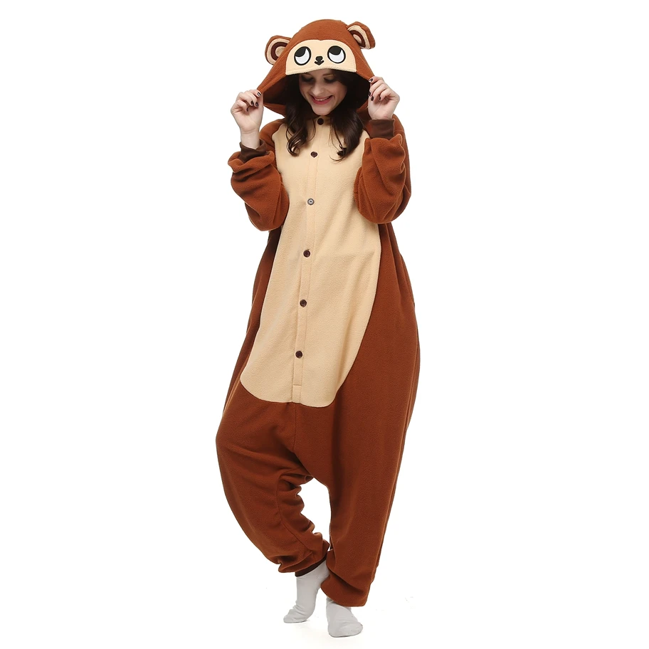 Women Pajamas Onesie Anime Kigurumi For Adults Halloween Cosplay Costume Men Full Body Pijamas Whole Clothes One-Piece Sleepwear