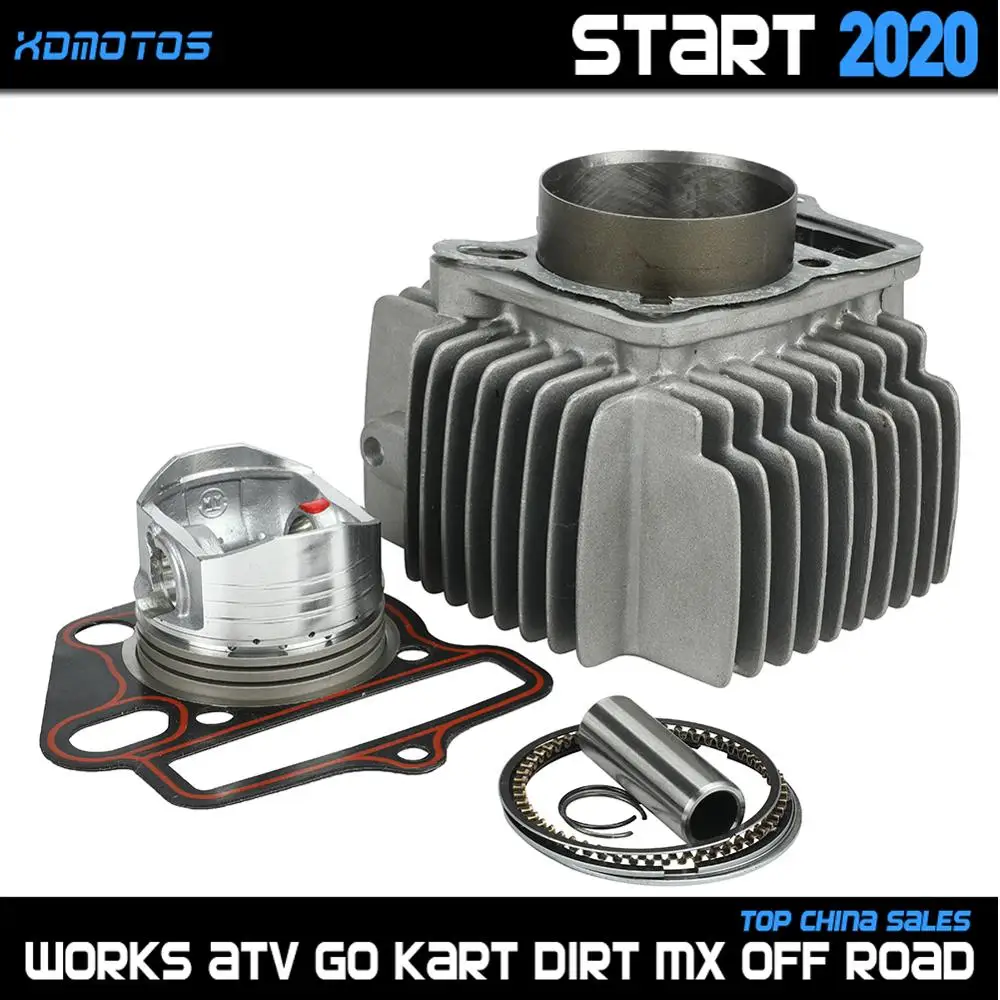 56.5mm Piston & Rings Cylinder Body Kit Fit For Lifan LF150 150cc 1P56FMJ Horizontal Engine 150 Dirt Pit Bike Parts