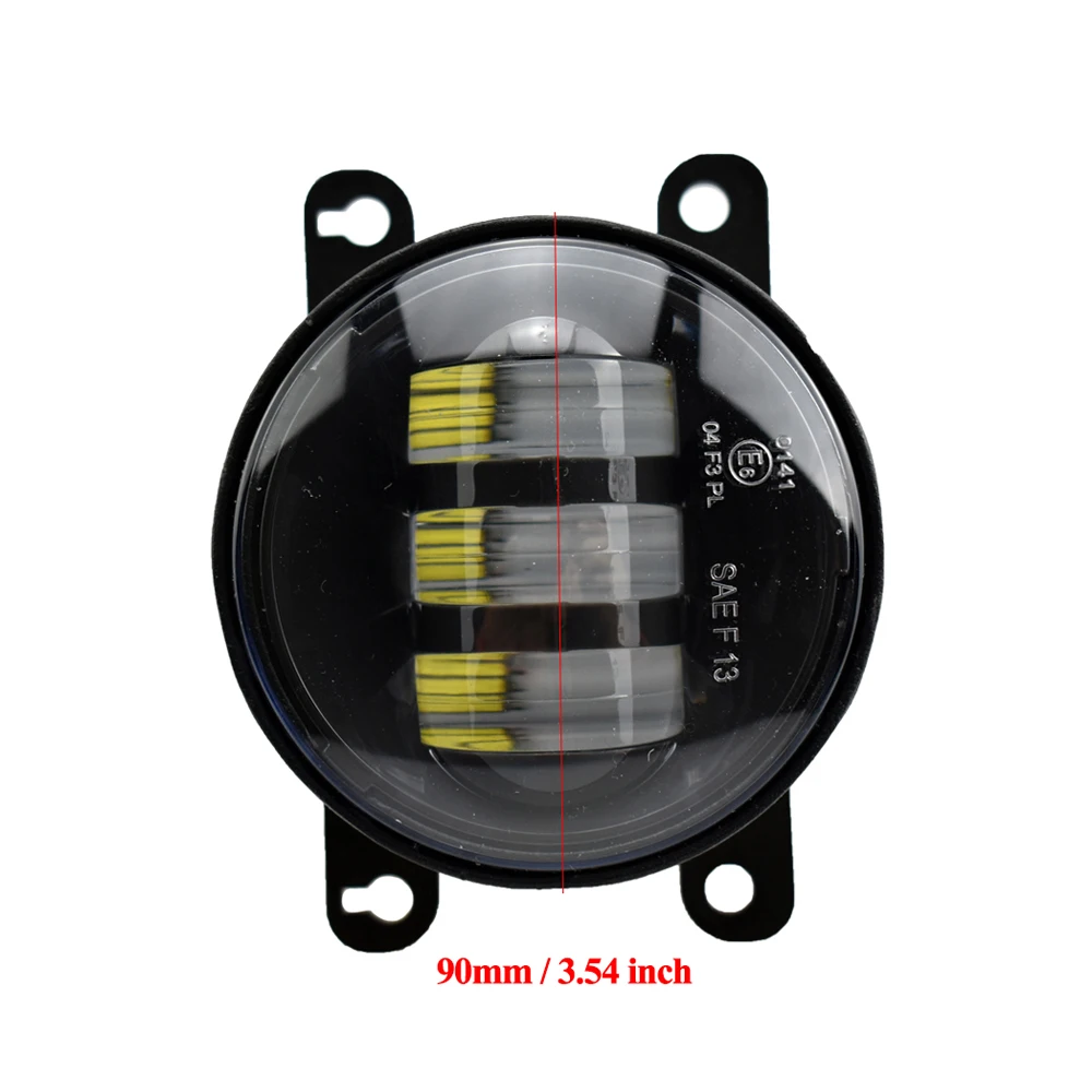 Aluminium For Suzuki Jimny FJ 1998 1999 2000 2001 2002 2003-2014 DRL LED 12V H11 Fog Lamp Assembly Fog Lights