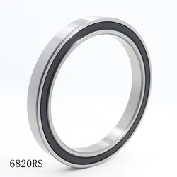 6820 2RS Bearing ABEC-1 100x125x13 MM 1PC Metric 6820RS Thin Section Bearings 61820 RS