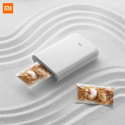 Xiaomi mijia AR Printer 300dpi Portable Photo Mini Pocket With DIY Share 500mAh picture printer pocket printer work with mihome