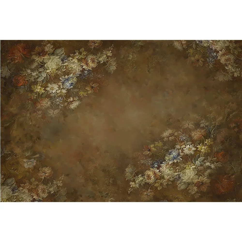 الرجعية الزهور صورة التصوير خلفية مجردة الملمس الأزهار القديمة ماستر خلفية الأطفال عيد ميلاد الفن استوديو التصوير الفوتوغرافي