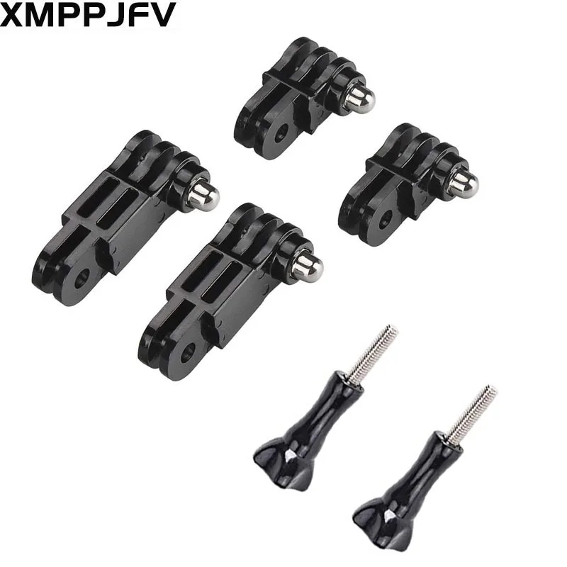 XMPPJFV Accessories Kit for Gopro Hero 12 11 10 9 8 7 6 5 4 Black Adjust Arm Straight Mount Long Short Straight Joints for EKEN