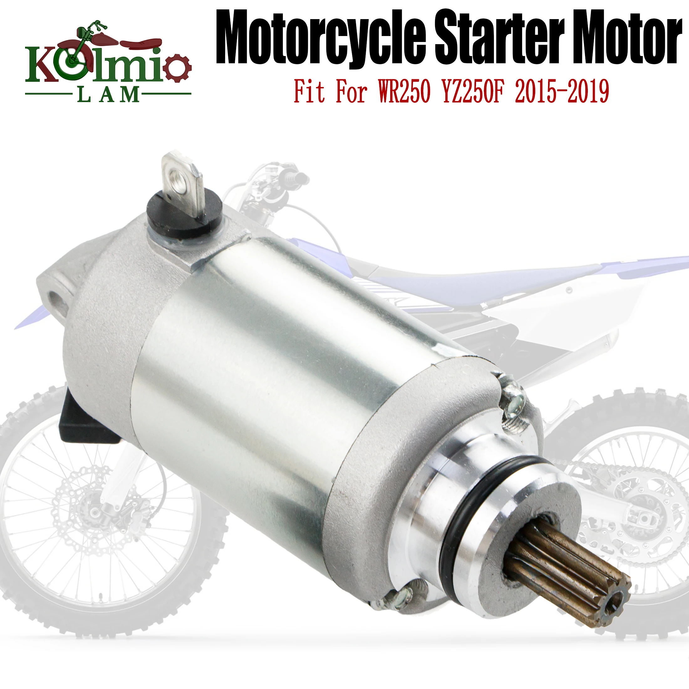 

Fit For Yamaha WR250 WR250F YZ250F YZ250FX 2015 - 2019 Motorcycle Electrical Engine Starter Motor YZ250 F/FX 2016 2017 2018