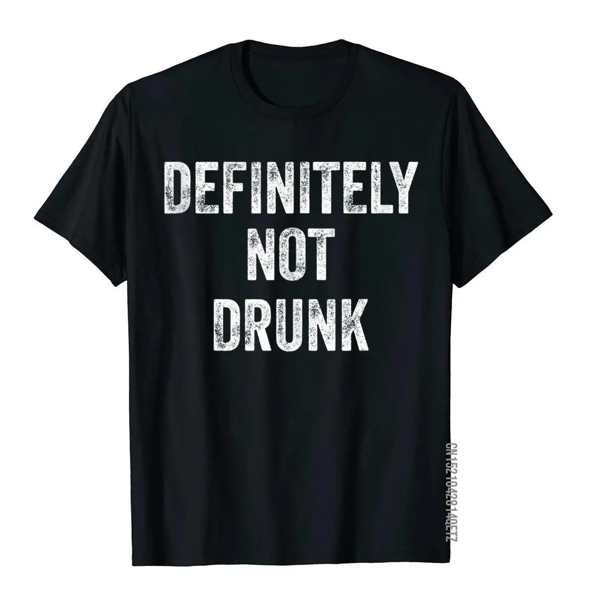 Definitely Not Drunk Funny Bachelor Bar Festival Special 3D Printed Tees Cotton T Shirts For Men Fashionable