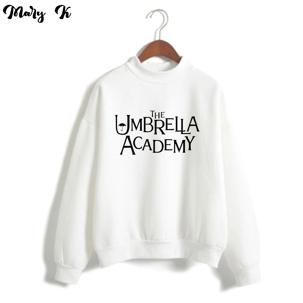 

The Umbrella Academy Turtleneck Sweater Women Pullover Girl Kawaii Harajuku Tracksuit The Umbrella Academy ladies sweatshirt