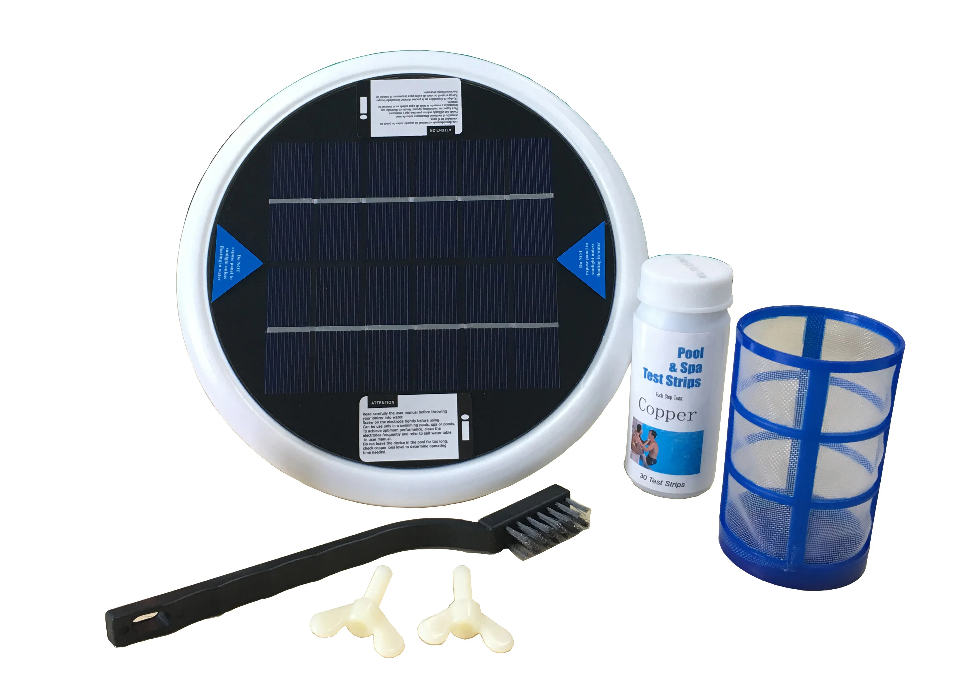 Solar Pool Purifier Ionizer Water Filter 85% Less Chlorine Prevent Algae Keeps Pool Clear Up To 15,000 Gal