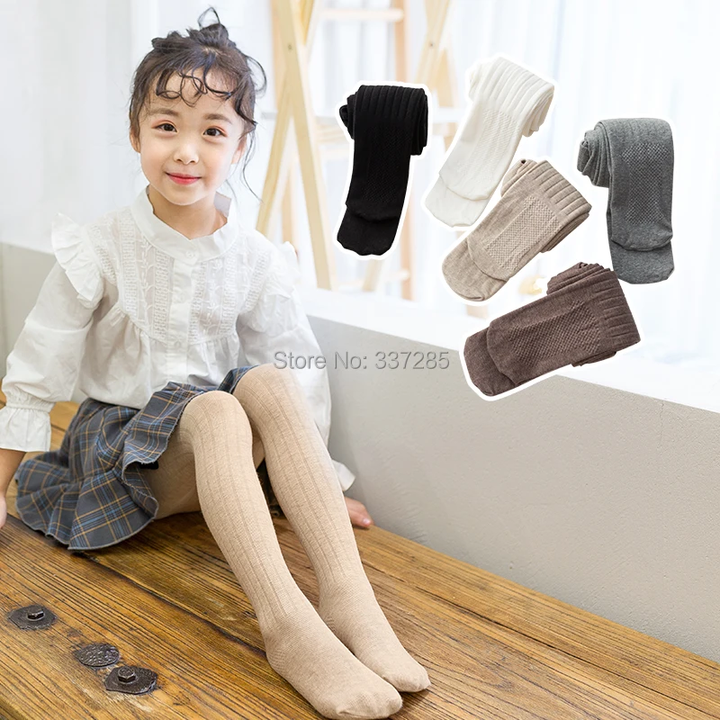 

Baby girls warmer cotton tights Infant Knitted kids child pantyhose Anti-pilling Massage non-slip bottom children autumn Tights