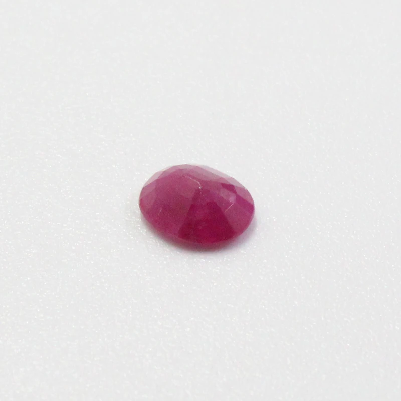 Real I Grade Ruby Loose Gemstone, cor-de-rosa, translúcido, joalheria, 100% Natural, 4mm x 5mm e 5mm x 6mm