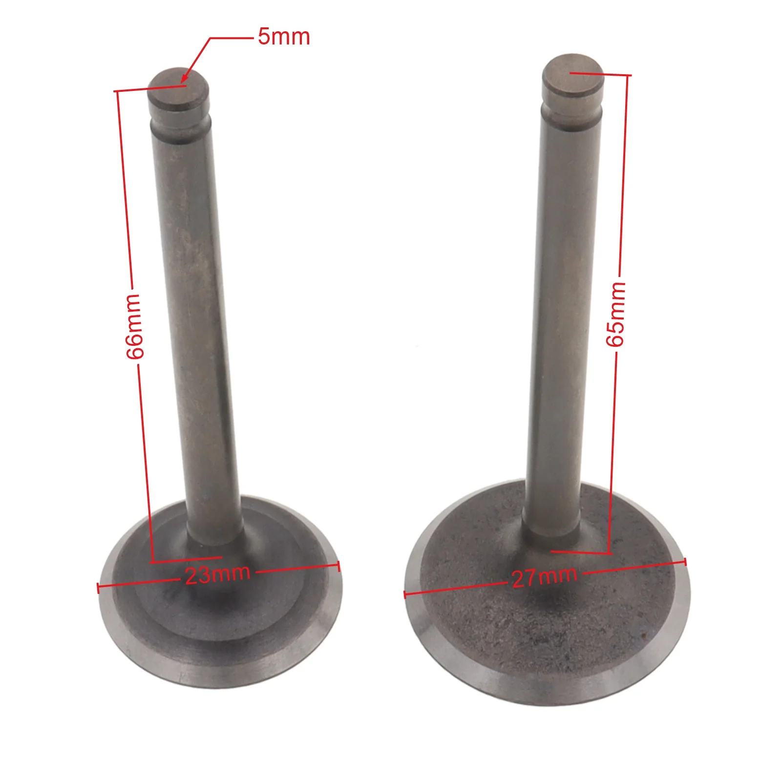 Motorcycle Intake Valve and Exhaust Valves Set Fit For Lifan 110cc 125cc 140cc 150cc Motocross ATV Quad Bike