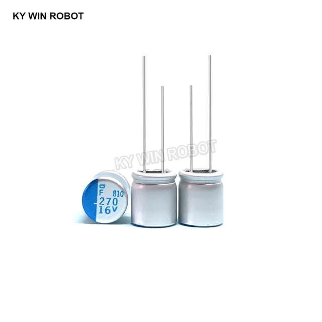 10szt 270uF 16V NCC PSF Serires 6x8mm 6x9mm 6x11mm 8x8mm 8x12mm Super Low ESR 16V270uF Do płyt głównych Kondensatory stałe VGA