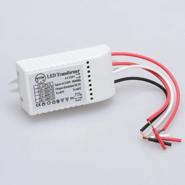 Driver Suplai Daya Transformer LED 220V Input untuk Bola Lampu LED