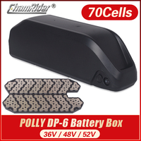 Battery box Battery Case Polly Down Tube Downtube E-bike Electric bike 10S 6P 7P 13S 14S 5P Nickle strips 18650 cells