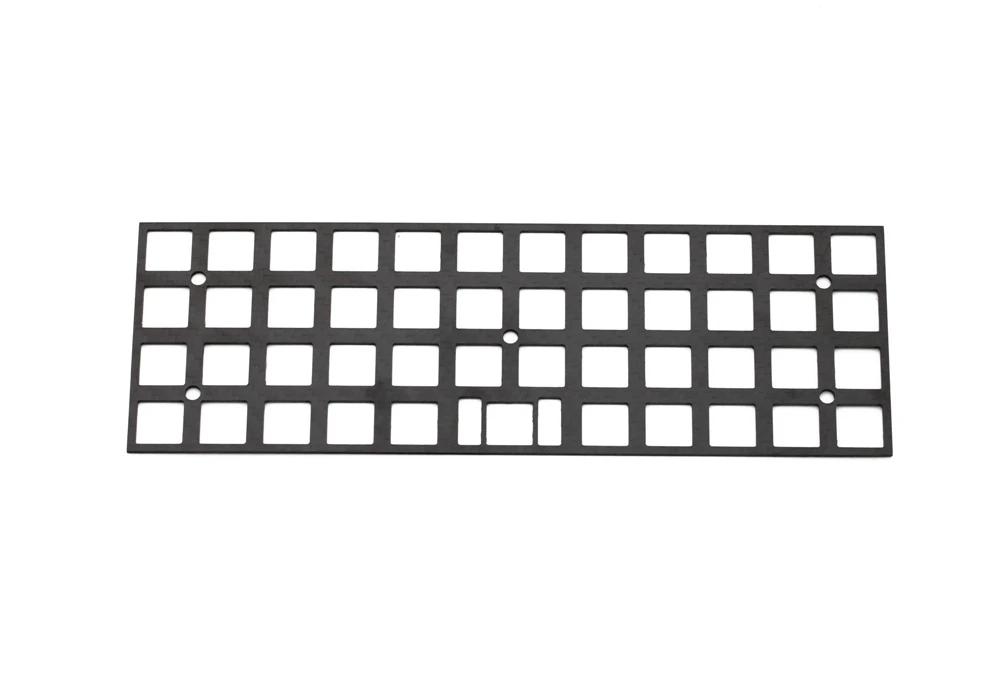 carbon fiber plate for JJ40 BM40 40% custom keyboard Mechanical Keyboard Plate support  mx edition