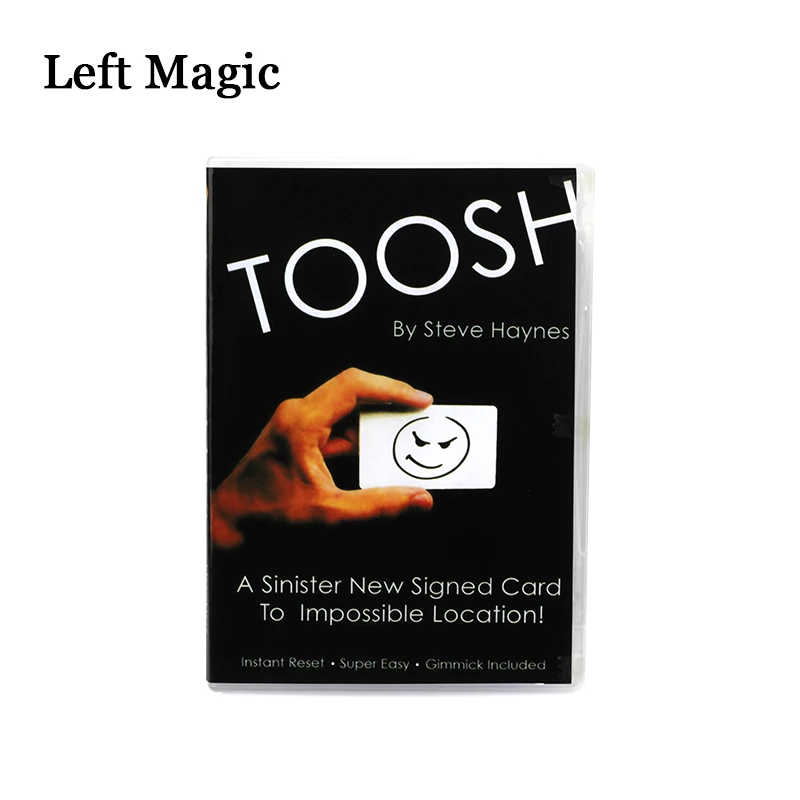 

Toosh от Steve H-Card (трюки + DVD) Волшебные трюки Реквизит Сценическая уличная комедия Ментализм Магия Крупным планом Волшебные аксессуары