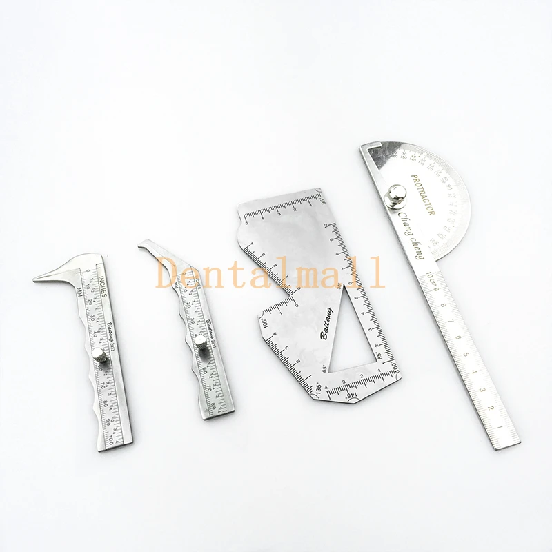 

Stainless steel Nasal measuring scale Nasal caliper carved plate asal plastic surgery instruments tools