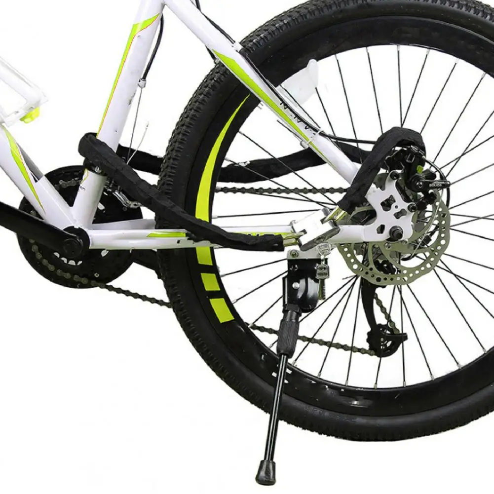 Bicycle Chain Lock Anti-rust Wide Application Rope Lock Waterproof Heavy Duty Anti-theft Lock Strong Padlock for Bicycles