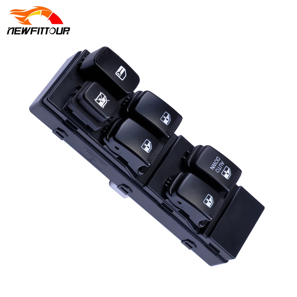 Front Left Electric Window Control Switch Window Regulator Button for Hyundai Terracan 2001-2006