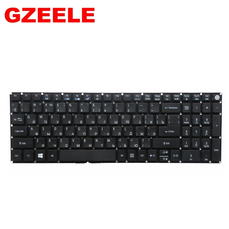 Russian keyboard for Acer Aspire E5-523 E5-523G E5-553 E5-553G E5-575 E5-575G E5-575T E5-575TG E5-774 E5-774G RU laptop keyboard