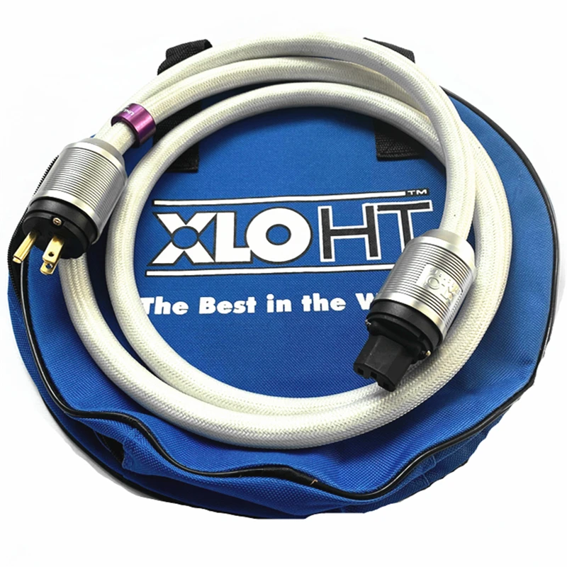 Hi-end XLO Unlimited Audio Power Cable Aluminum Alloy 15A IEC Connector