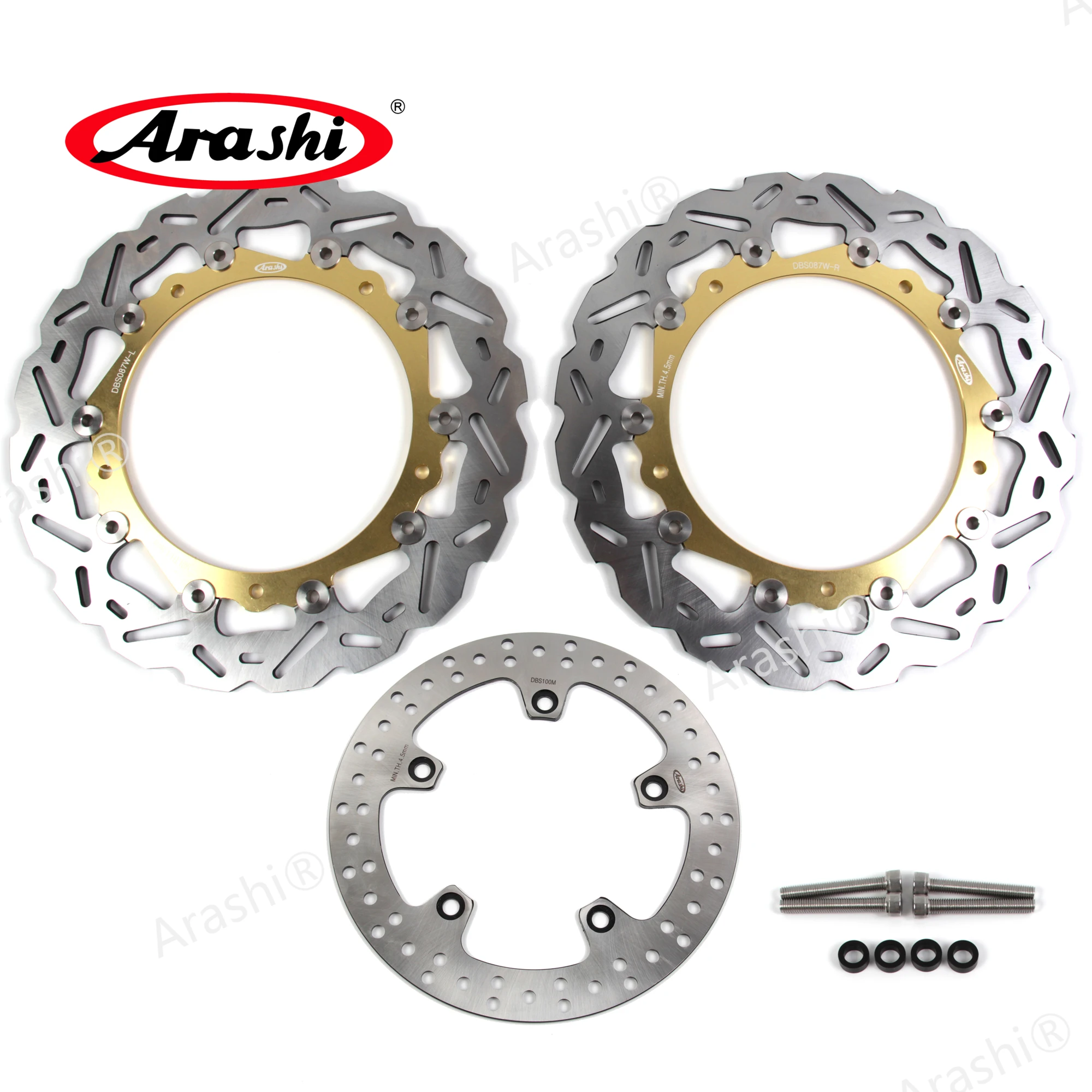 Arashi 320 / 265 mm R1200GS ADVENTURE 2013 2014 CNC Floating Front Rear Brake Disc Brake Rotors For BMW R 1200 GS ADV 13-14