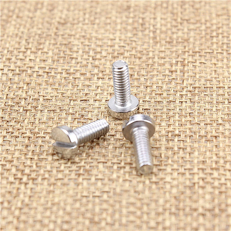 10PCS Flat Needle Plate Screws Presser Foot Nails Dental Screw Needle Mounting Screws DIY Sewing Machine Accessories