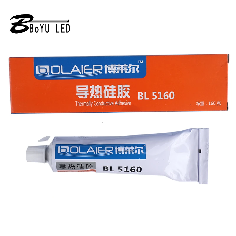 Bolair BL-5160 white high temperature resistant thermal conductive silicone thermal conductive fixing glue