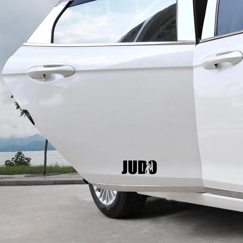 

Fuzhen Boutique Decals Exterior Accessories Judo Sports Wrestling Fighter Fashion Car Sticker Car Personalized Decorative Decal