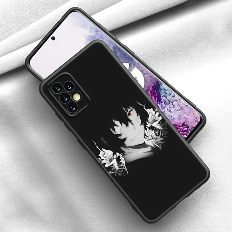 Anime Bungou Stray Dogs Dazai Osamu Case For Samsung Galaxy A12 A22 A21S A02S A31 A32 A50 A51 A70 A71 A72 A11 A10S A20S A52 S 5G