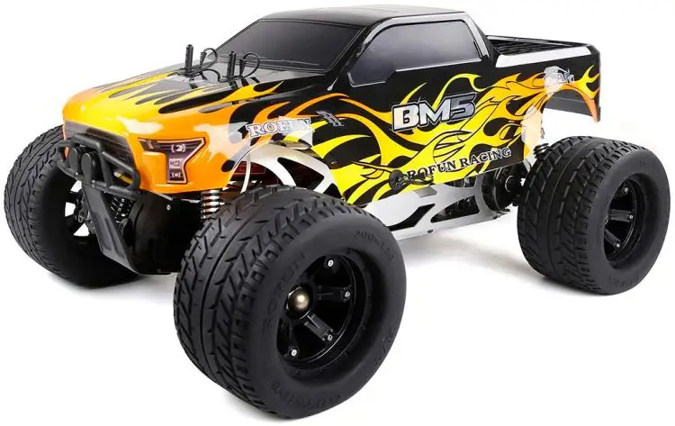 On-Road Tyre Wide Wheel Waterproof Wear Resistant Tire with Nut 24mm Adapter for 1/5 HPI Baja BM FG Monster Truck 220*105mm