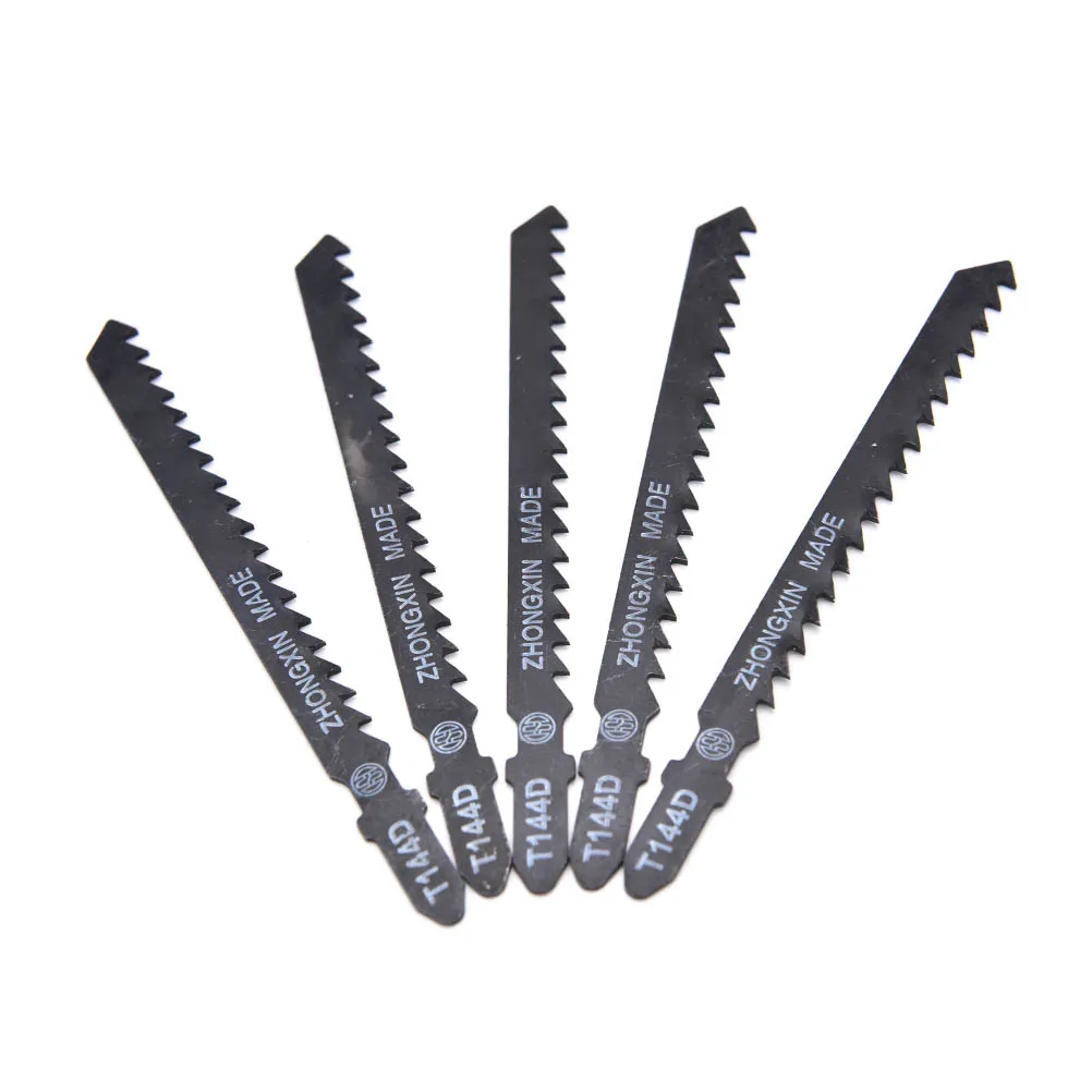 5Pcs/lot TT144D 100mm Jig Saw Blades Clean Cutting For Wood PVC Plastic Fibreboard Reciprocating Saw Blade Power Tools