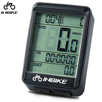 INBIKE MTB Bicycle Computer Bike Wireless Wired Stopwatch Riding Bicycle Odometer Cycling Speedometer LED Backlight Rainproof