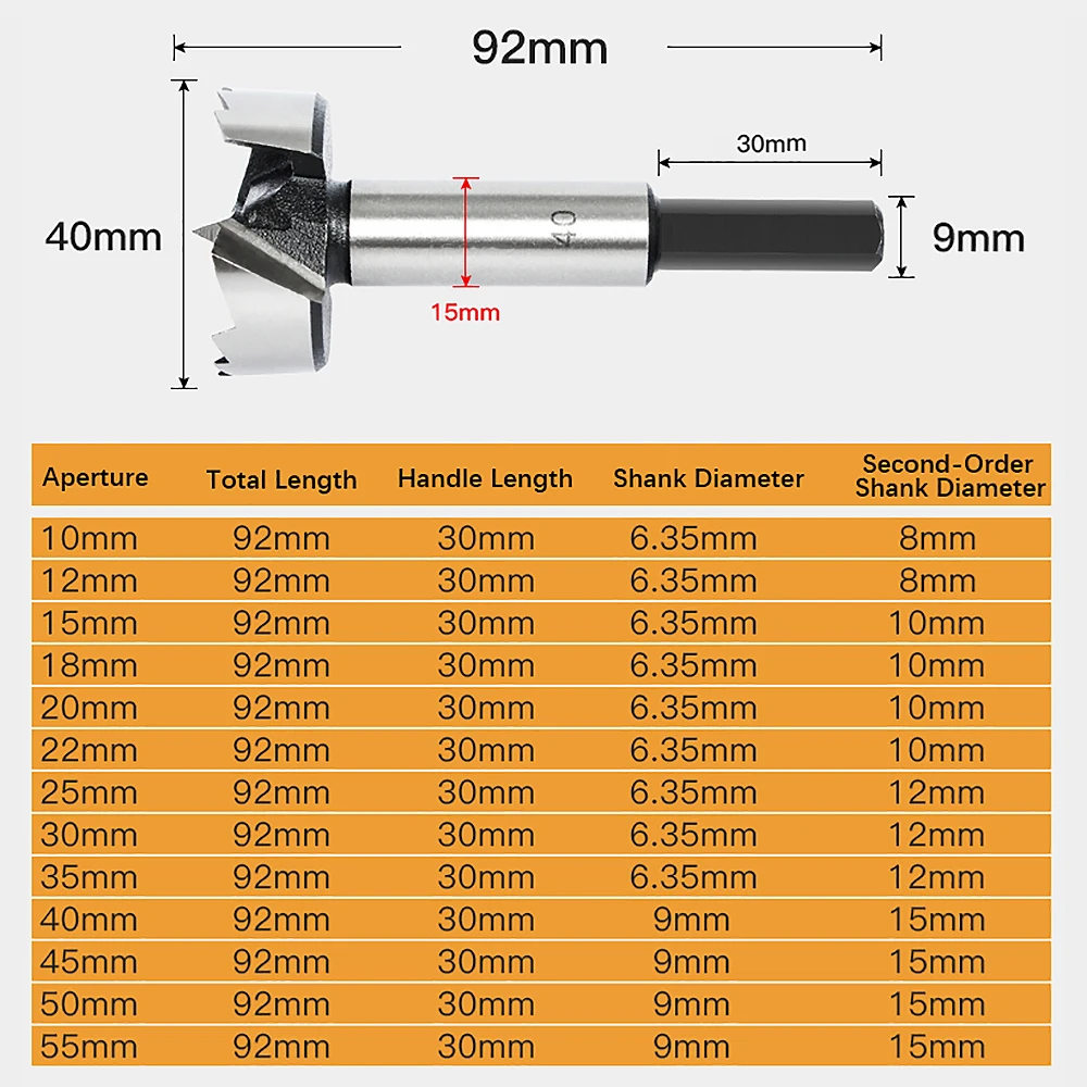 1 Bộ Dụng Cụ Làm Rau Cau Lỗ Cưa 10Mm-55Mm Thép Hợp Kim Khoan Gỗ Mũi Cho Dụng Cụ Điện