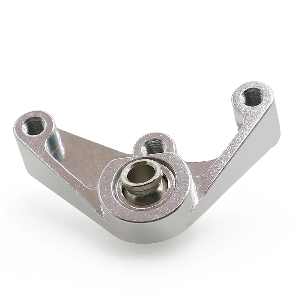 Anodized Silver Alloy Mount Plate For Y-Link And Rear Axle Housing Rc Hobby Model Car 1:10 Hpi Venture Fj Cruiser Crawler