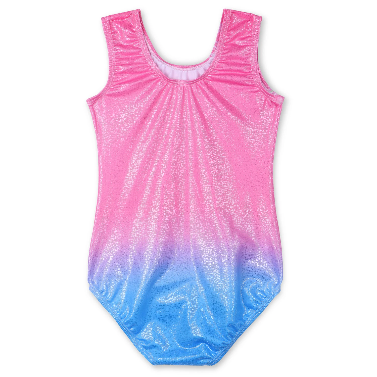 BAOHULU 3-12Y Kids Girls Leotards for Gymnastics Sleeveless Novelty Ballet Dance Bodysuits Tank Teens Athletes Skating Leotard